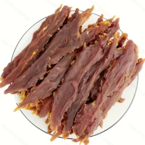200g/400g(7.05oz/14.1oz) Duck Jerky Dog Treats For Small, Medium, Large Dog, Made With Real Pure Duck - Healthy